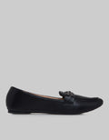 St. Yves Ballerinas Buckle Flat Shoes Wanita