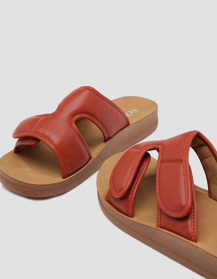 St Yves Sandal Slip On Women Velcro Strap