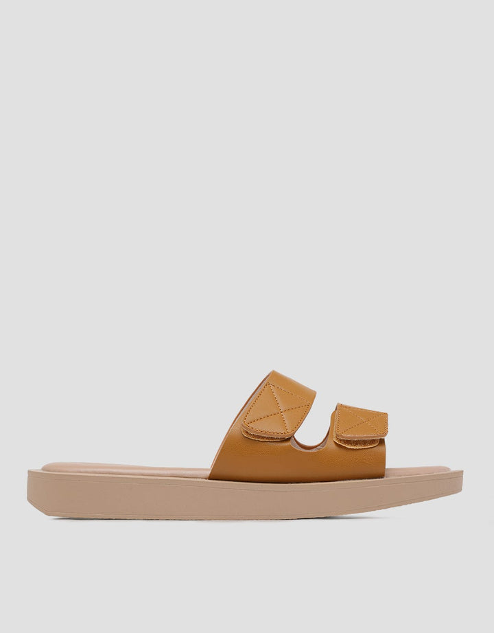 St. Yves Velcro Strap Sandal Slip On Wanita