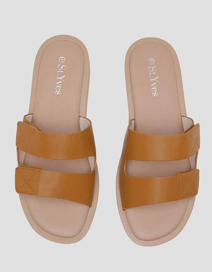 St. Yves Velcro Strap Sandal Slip On Wanita