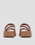 St. Yves Multi Strap Sandal Wedges Wanita