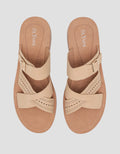 St. Yves Cross Dot Women's Slip On Sandals