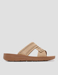 St. Yves Dot Cross Women's Slip On Sandals