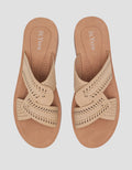 St. Yves Dot Cross Women's Slip On Sandals
