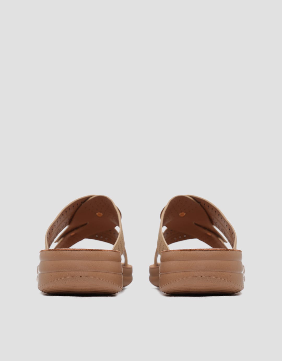 St. Yves Dot Cross Sandal Slip On Wanita