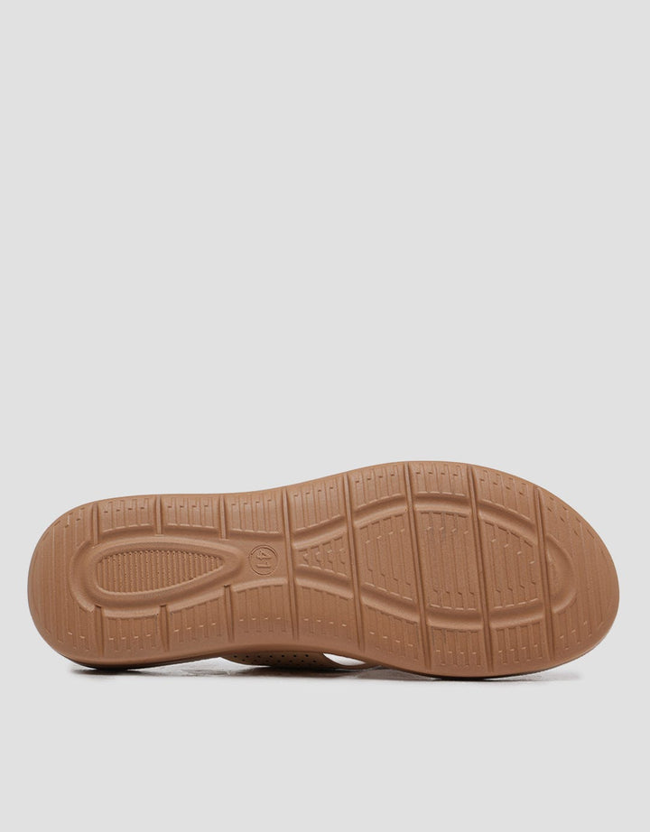 St. Yves Dot Cross Sandal Slip On Wanita