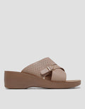 St. Yves Buckle Strap Women's Slip On Sandals