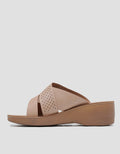 St. Yves Buckle Strap Women's Slip On Sandals