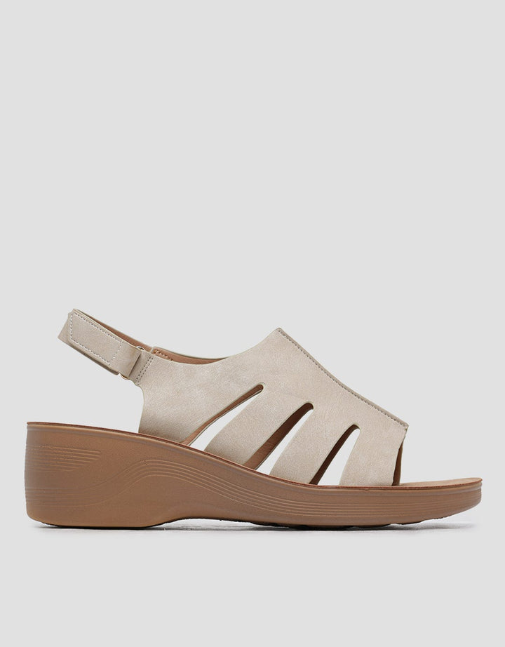 St. Yves Unique Strap Slingback Sandal Wanita