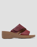 St. Yves Velcro Strap Sandal Slip On Wanita