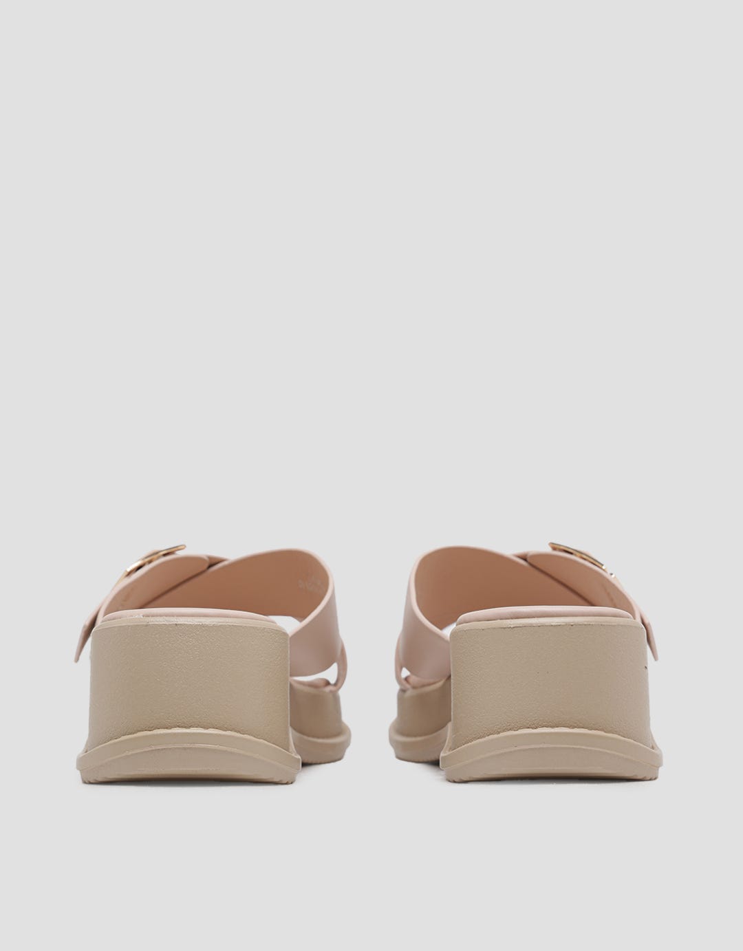 St. Yves Corss Ban Slip On Sandal Wedges Wanita