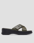 St. Yves Corss Ban Slip On Sandal Wedges Wanita