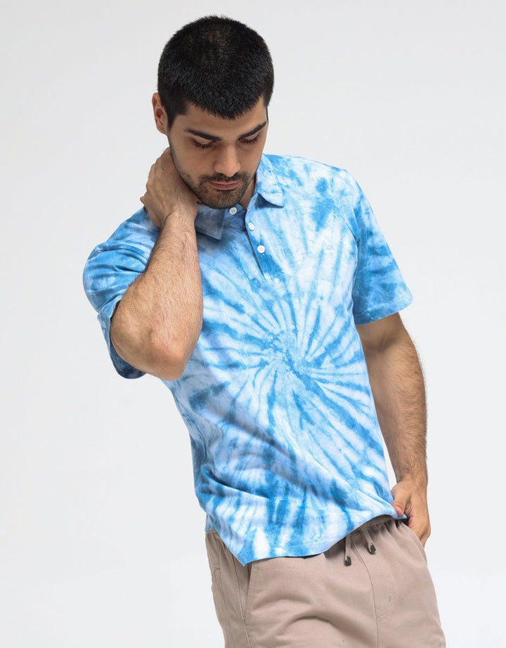 Nevada Short Sleeve Polo Shirt Jersey Ombre