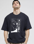 Nevada Short Sleeve Oversized Anime T-Shirt