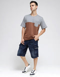 Nevada Cut Sewn Pocket Kaos Pria