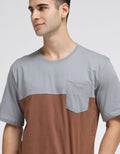 Nevada Cut Sewn Pocket Kaos Pria