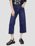 Triset Casual Pants Denim Look With Small Pocket
