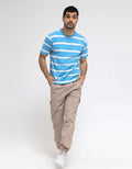 Nevada Short Sleeve T-Shirt Horizontal Stripe