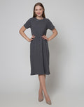 Connexion Short Sleeve Maxi Dress Rib