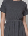 Connexion Short Sleeve Maxi Dress Rib