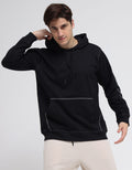 Nevada Sweatshirt Oversized Hoodie Contrast Stitch