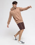 Nevada Sweatshirt Oversized Hoodie Contrast Stitch