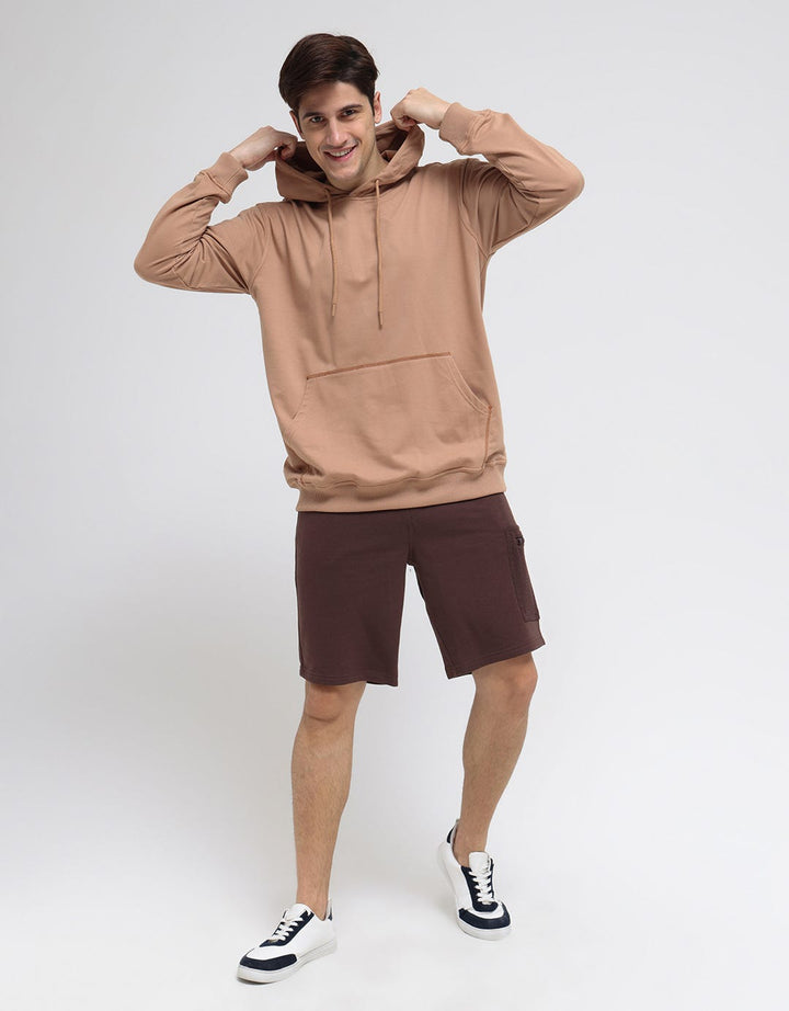 Nevada Sweatshirt Oversized Hoodie Contrast Stitch