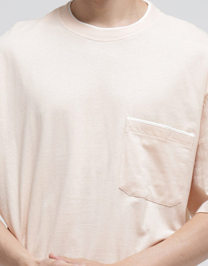 Nevada Oversized With List Kaos Pria