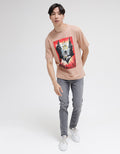 Nevada WB200 Batman Print Kaos Pria