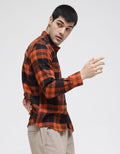 Nevada Long Sleeve Checked Flannel Shirt
