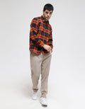 Nevada Long Sleeve Checked Flannel Shirt