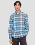 Nevada Men's Long Sleeve Flannel Checked Shirt