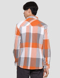 Nevada Kmls060 Checked Flannel Kemeja Pria