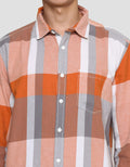 Nevada Kmls060 Checked Flannel Kemeja Pria