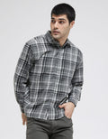 Nevada Long Sleeve Shirt Checked Flannel