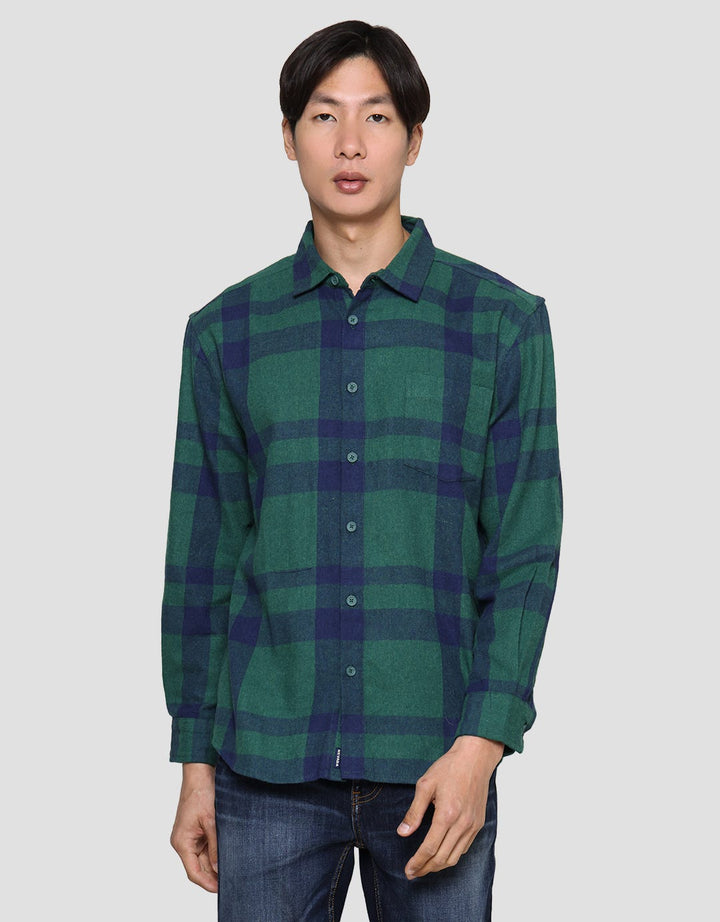 Nevada Men's Checked Flannel Long Sleeve Shirt