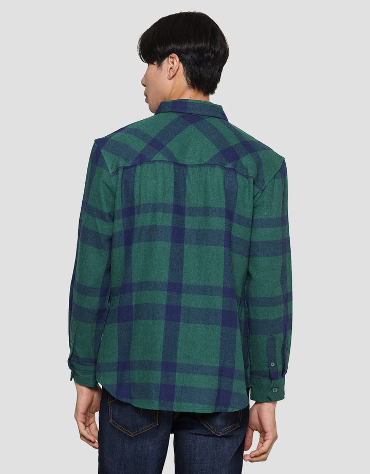 Nevada Men's Checked Flannel Long Sleeve Shirt