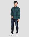 Nevada Men's Checked Flannel Long Sleeve Shirt