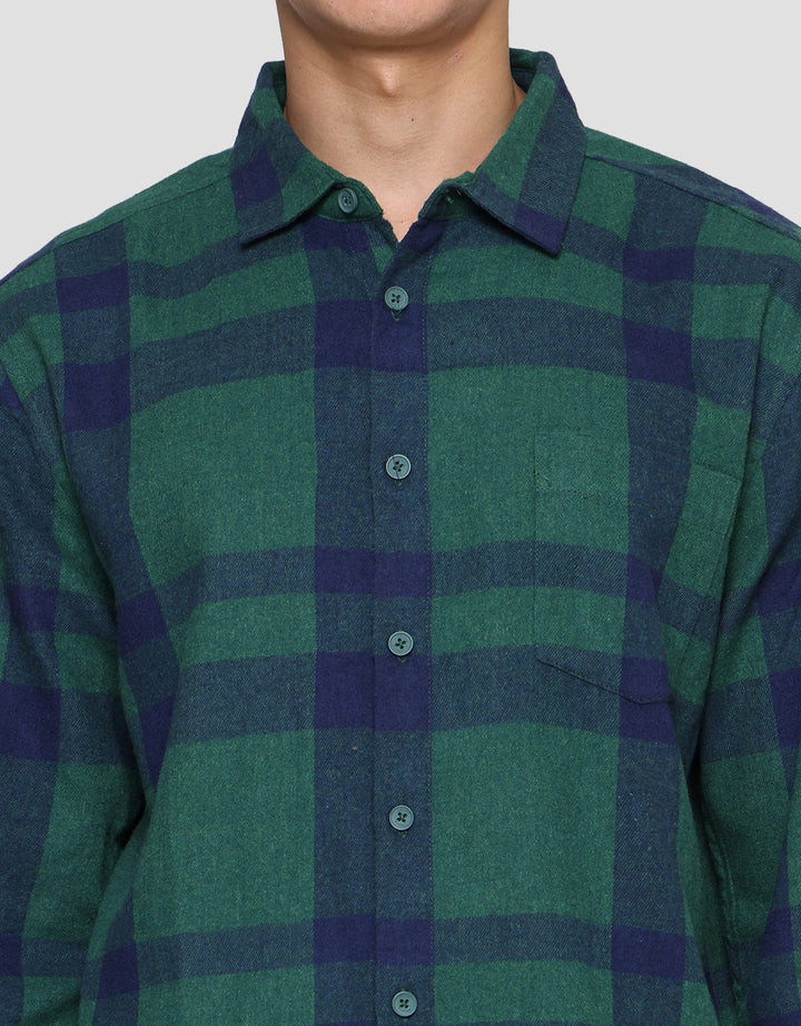 Nevada Men's Checked Flannel Long Sleeve Shirt