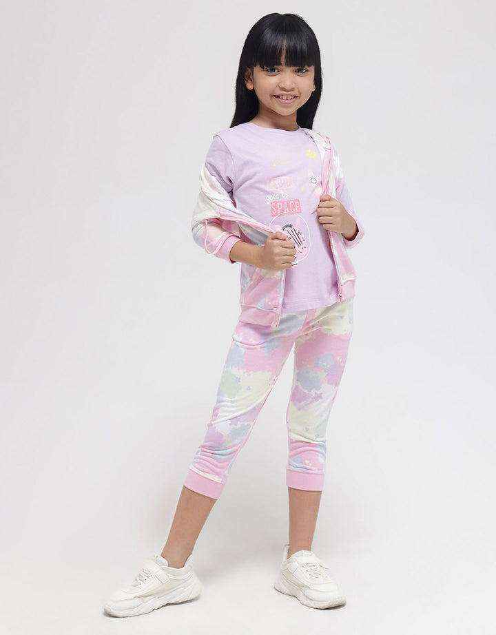 Little M Jacket Print Watercolor Star