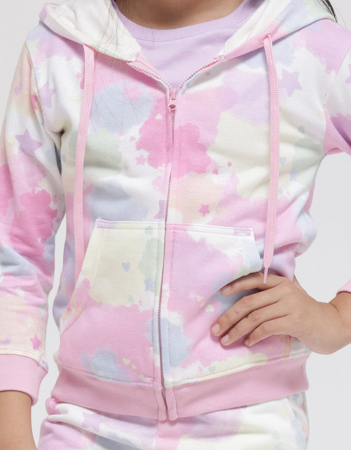 Little M Jacket Print Watercolor Star