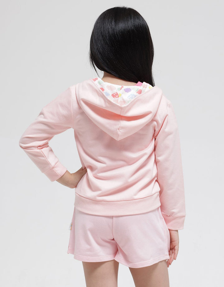 Little M Jacket Hoody Kantong Unicorn Bunny