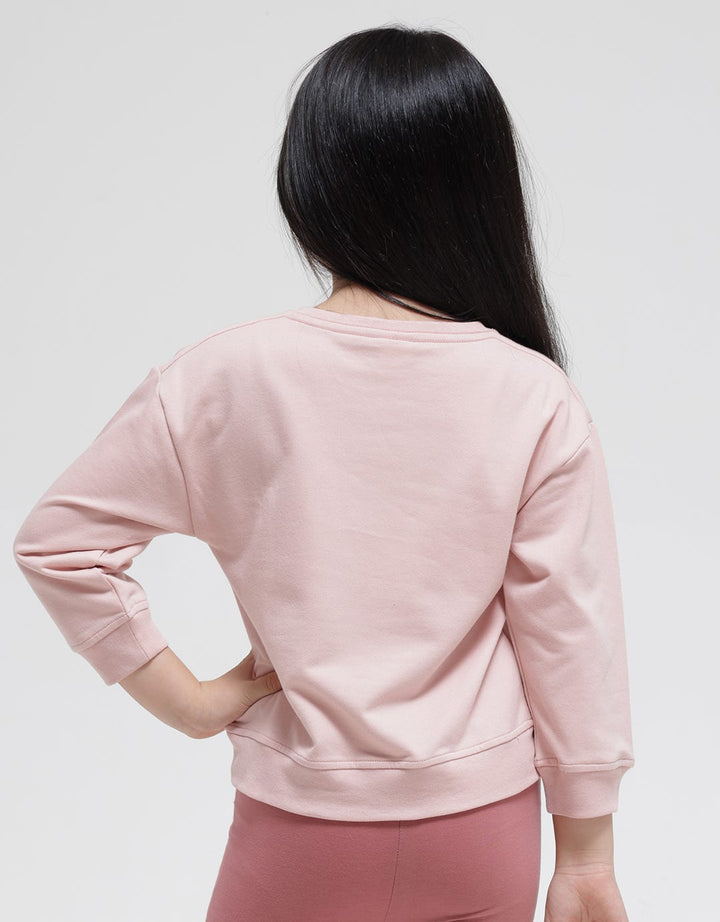 Little M Boxy Ballerina Sweater for Girls