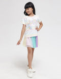 Little M Unicorn Colorfull Kaos Anak Perempuan