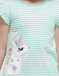 Little M Double Ruffle Girls T-Shirt
