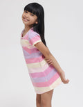 Little M Unicorn Rainbow Midi Dress Anak Perempuan