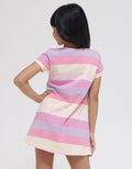 Little M Unicorn Rainbow Midi Dress Anak Perempuan