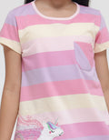 Little M Unicorn Rainbow Midi Dress Anak Perempuan
