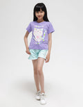 Little M Short Sleeve T-Shirt Cat Meow Kicat