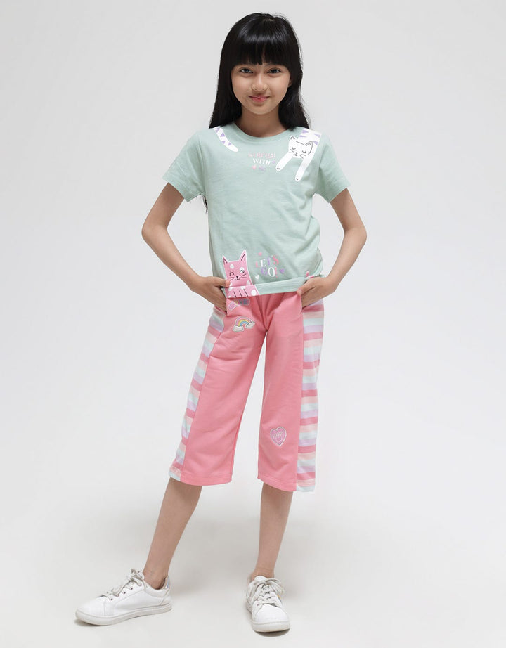 Little M Short Sleeve T-Shirt Cats